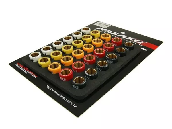 variator weights adjustment set -NARAKU- f16x13mm 5.0g-6.0g