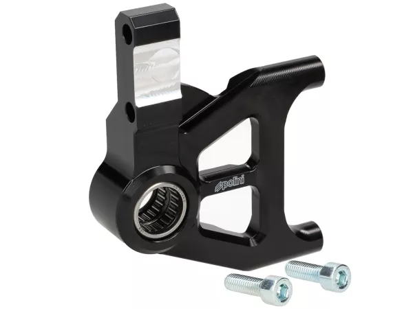Supporto pinza freno anteriore -POLINI- Radial- Piaggio Zip SP - nero