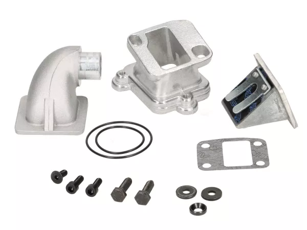 Manifold intake - manifold intake diafragma -POLINI- Ø = 12/15mm - untuk rumah mesin asli
