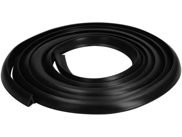 Gummi till sidokåpa -PREMIUM- Vespa Sprint150 (VLB1T), Super, GT125 (VNL2T), GTR125 (VNL2T), GL150 (VLA1T), GS160 / GS4 (VSB1T), SS180 (VSC1T) - Svart (3m)