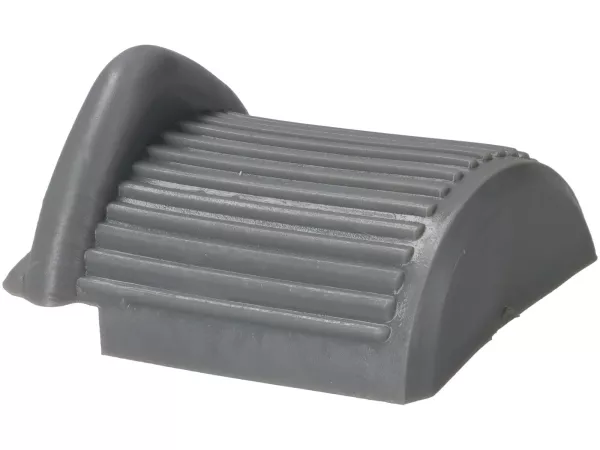 Karet kickstarter -KUALITAS OEM- Vespa Wideframe GS150 (D), T2, T3, Hoffmann - setengah bulat, berlekuk, abu-abu