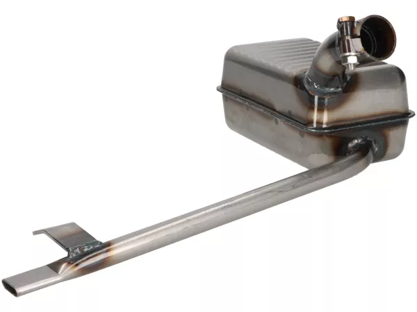 Scarico (design originale) -PREMIUM- Vespa Wideframe V30-33 - tubo di scappamento lungo