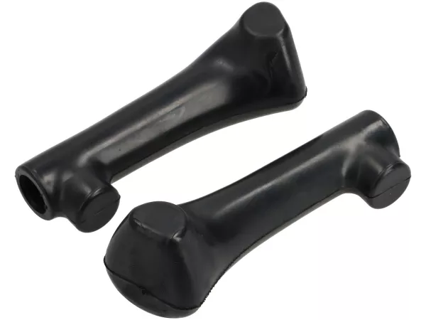 Stativfötter till Vespa 125 VNA VNB VBA VBB VL VS1, 15 mm, gummi, svart, par