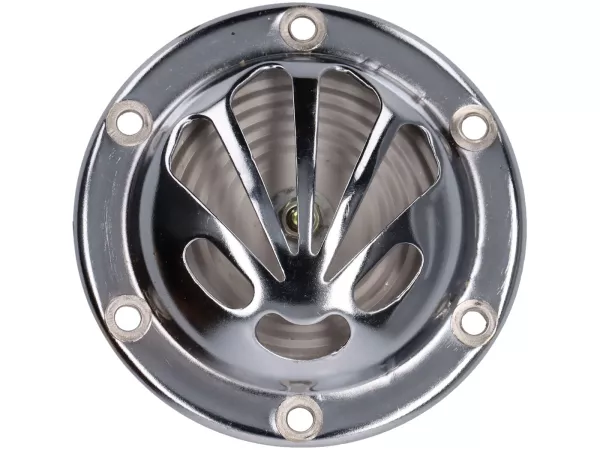 Bocina -PREMIUM- diseño de carcasa de 12 V CA, cromada