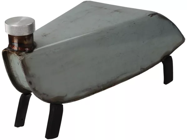 Tangki cadangan step-through -PREMIUM- Vespa Wideframe V98, V1-33, VM, VN, ACMA, Hoffman -Metal, 7 liter