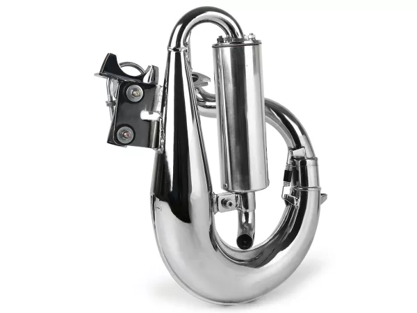 Knalpot -GPS 40- Vespa ET3, PV125 - Chrome