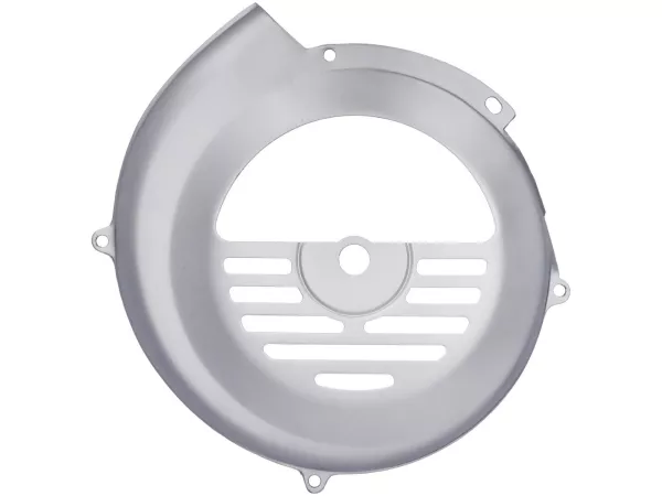 Flywheel cover -PREMIUM- Vespa V50, PV125, ET3 - silver grey (original)