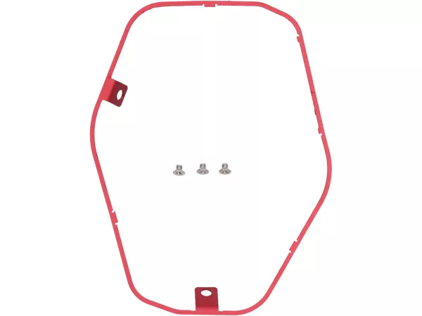 Power Ring for Silencer -REMUS RS 2.0 - Vespa GTS Super HPE 300 (Euro 5, ZAPMD3100, ZAPMD3101, ZAPMD3101) - red