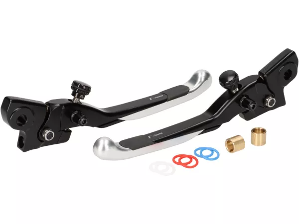 Bremshebel Set - silber -RIZOMA- Adjustable Plus - Vespa GTS 125-300 2023-