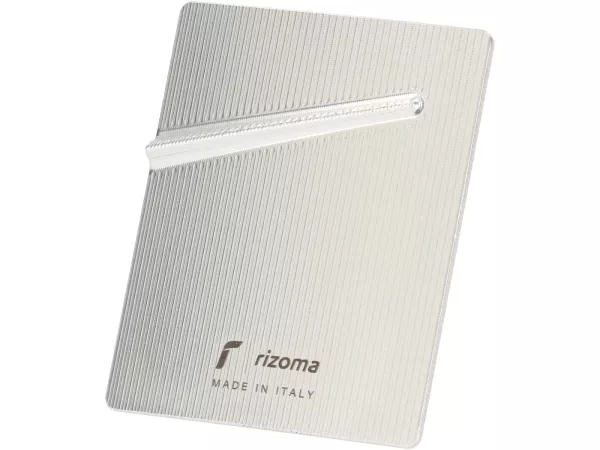 Insigne descente de klaxon -RIZOMA- Aluminium CNC - argent - Vespa GTS 125-300 2023-