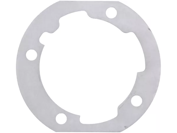 Gasket for adapter plate cylinder -J&G 2% special by WT- for mounting Polini/Malossi 210 cylinder (Ø68.5mm) on engine case PX80-150
