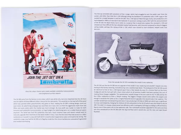 Book The History Guide of the Lambretta SX 150 and SX 200