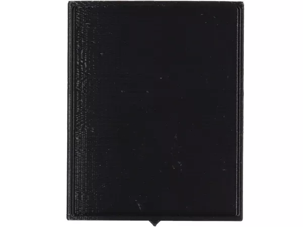 Carrier/emblem holder -TEILERING- black - for V-Emblem