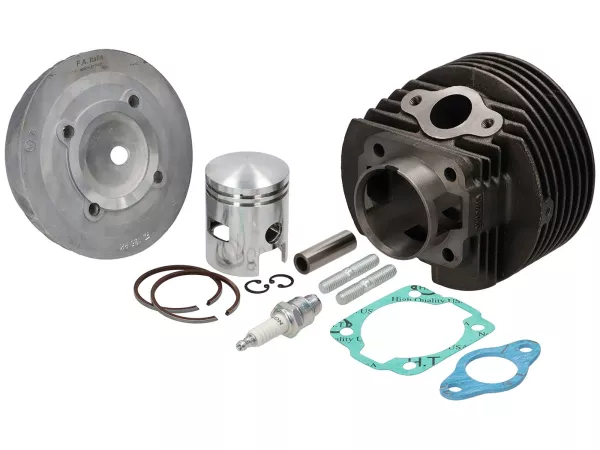 Cylindersats -OEM KVALITET 125 ccm 3 kanaler- Vespa PV125, ET3 125, PK125 S, PK125 XL2, PK125 ETS