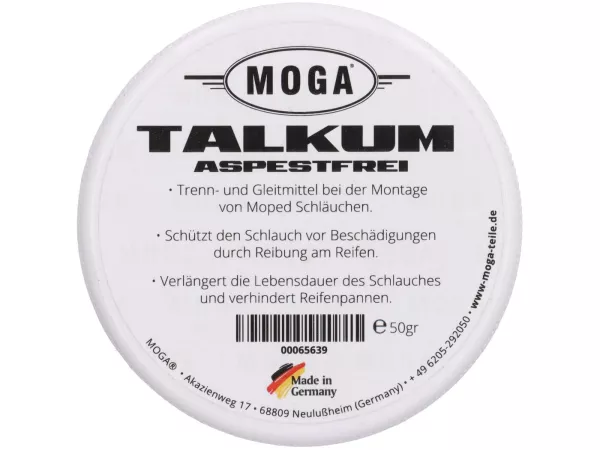 Talcum powder -MOGA- 50 g sprinkler