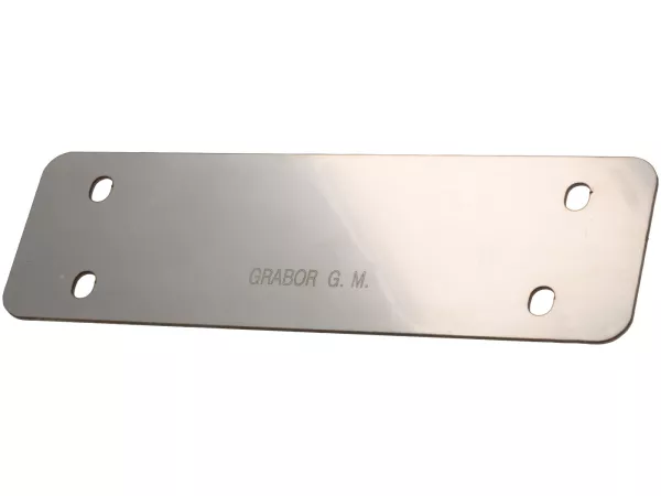 Penguat dudukan utama -DIBUAT DI ITALIA- Vespa Smallframe V50, V90, PV125, ET3 - 220x66mm