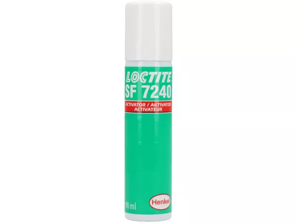Activator for threadlock -LOCTITE SF 7240- 90ml spray can- for passive surfaces (stainless steel, nickel, chromium, zinc, plastic)