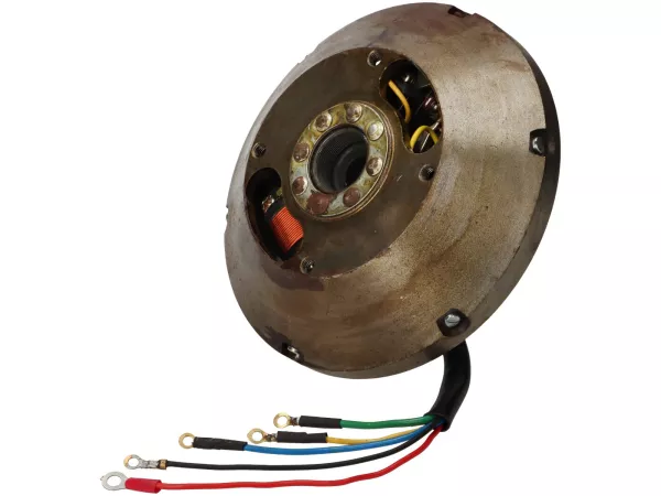 Accensione incl. ruota polare -BAJAJ (senza girante) Accensione a contatto - Vespa Largeframe VNA1T, VNA2T, VBA1T, VNB1T, VBB1T (motore fino a 71000), GL150 (VGLA1T, VGLB1T)