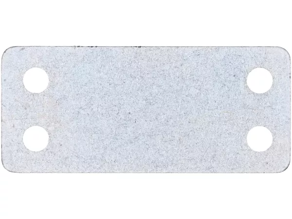 Pelat flensa untuk uji kehilangan tekanan -PUSAT SEPEDA MOTOR- Flensa knalpot Lambretta GP / DL, Big Bore, BGM195, BGM225