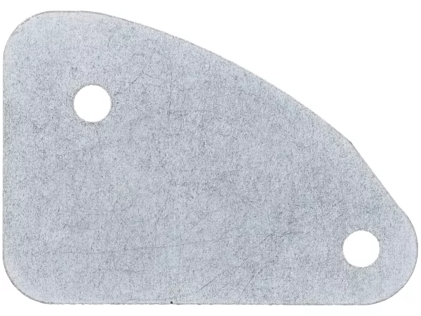 Pelat flensa untuk uji kehilangan tekanan -PUSAT SEPEDA MOTOR- saluran masuk (untuk casing mesin Piaggio, Malossi V-One, Pinasco Master) - Vespa Rangka Besar PX, T5, Cosa, Rally, Sprint, VBA, VBB, VNB, Super, TS, GT, GTR