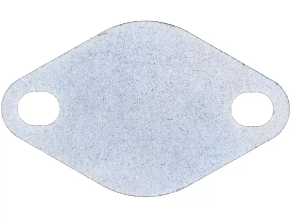 Pelat flensa untuk uji kehilangan tekanan -PUSAT SEPEDA MOTOR- Flensa knalpot Vespa Smallframe V50, V90, PV125, ET3, PK