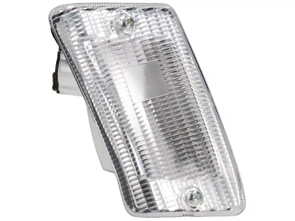 Blinkers -SIEM- Vespa PK50 XL, PK125 XL bak vänster - vit / transparent