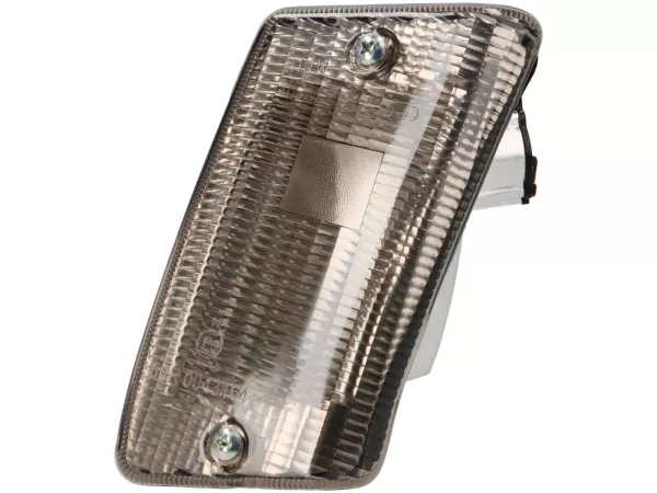 Indicatore di direzione -SIEM- Vespa PK50 XL, PK125 XL posteriore destro - nero oscurato
