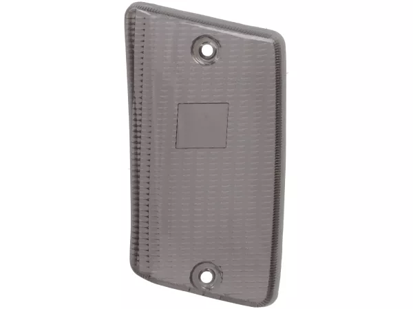 Blinker glass -SIEM- Vespa PK50 XL/XL2, PK125 XL/XL2 rear left - black tinted