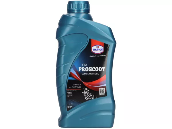 Oil -EUROL TTX- 2-stroke synthetic - 1000ml