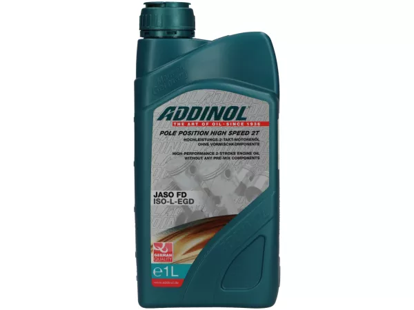 Oil Mixing oil -ADDINOL- 2-stroke Pole Position High Speed 2T - 1000 ml