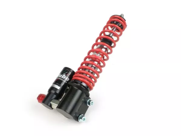 Amortiguador delantero -BITUBO YEV, 255mm- Vespa PX80, PX125, PX150, PX200 (con freno de disco), T5 125cc (con freno de disco)