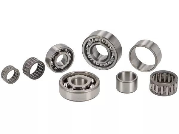 Bearing set engine -LAMBRETTA- J50, J100, J125 3m, Lui 50 - up to 03.1969