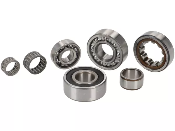 Bearing set engine -LAMBRETTA- J125 4m, Lui 75 - up to 03.1969 used with X803 Casa Performance Maghousing