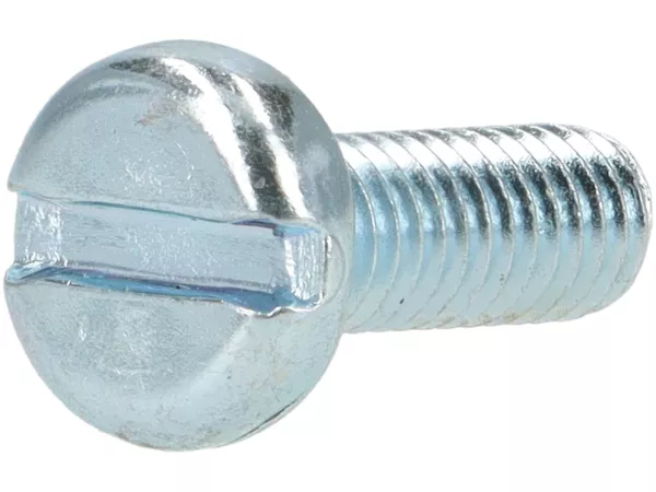 Screw with slot -M4 x 12mm- (used for wire fixing plate over mag housing) Lambretta LI, LIS, SX, TV, DL, GP, Lui, J)