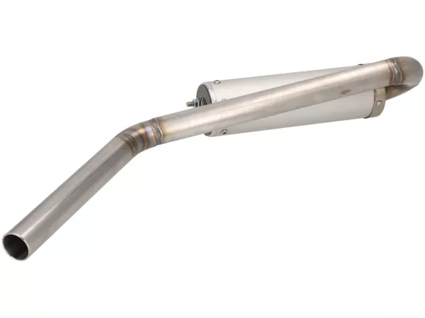 Silencieux avec tuyau d'échappement pour look standard -MR PARTS & STYLE- pour BGM PRO Clubman SPORT- Lambretta (série 1-3)