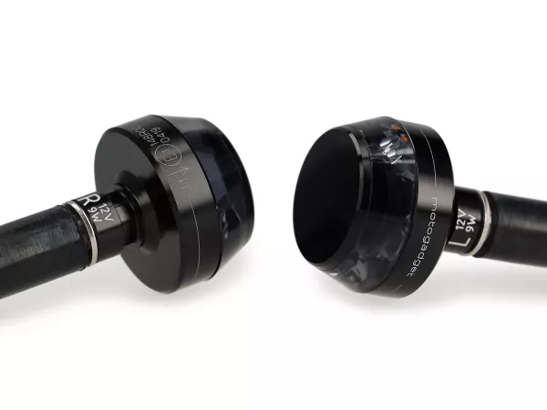 Indicator -MOTOGADGET handlebar end indicator- m.blaze disc - black anodised -