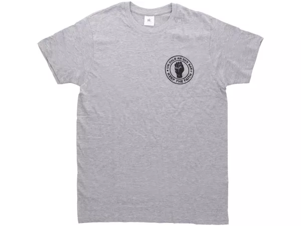 T-Shirt, men -Um halb an der Bar- grey -