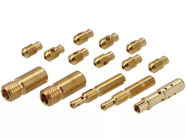Kit de réglage pour carburateur SI avec Venturi BGM PRO 140-160 - jeu de gicleurs principal, gicleur secondaire, tube mélangeur, gicleur de correction d'air principal