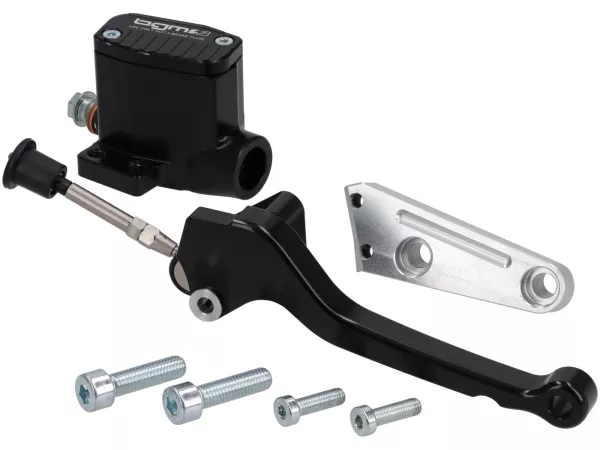 Bomba de freno delantero -BGM PRO SPORT- pistón Ø=11mm, CNC - Vespa PX- derecha, negro