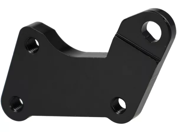 Adaptateur d'étrier de frein -BGM PRO- CNC - disque surdimensionné Ø 240mm - Vespa GTS/GTV avec système de freinage Heng Tong jusqu'en 2023 - pour jante 13 pouces