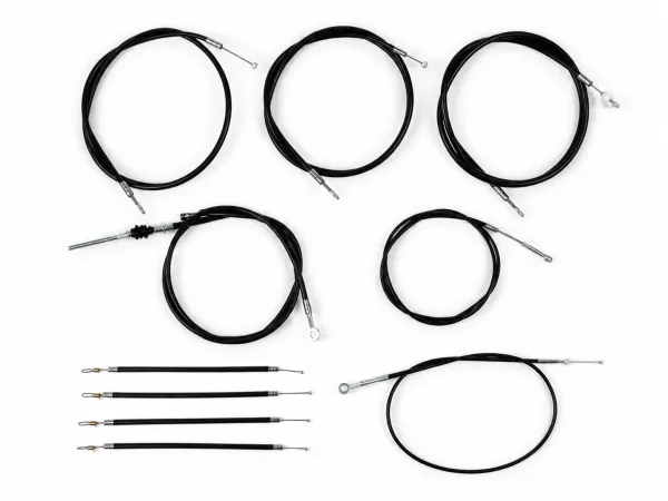Kabel set - BGM PRO, Silk Liner - Vespa PK XL2 - met schakelkabel