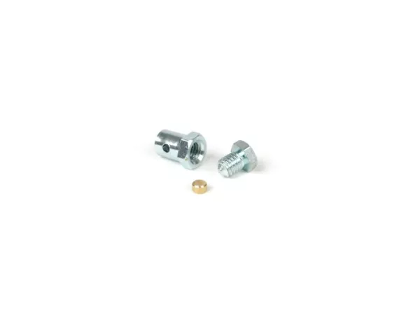Klemnippel / schroefnippel -BGM PRO- Ø=6.8x8mm- Vespa alle modellen (gebruikt voor koppelingskabel / schakelkabel in versnellingshendel)