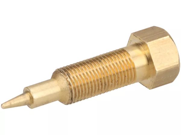 Mixture adjusting screw -BGM PRO, Conversion, short- SI20/20D, SI24/24E, SI24/24H - thread M5 x 0.50mm - thin tip (Ø=0.65mm) - hexagon head