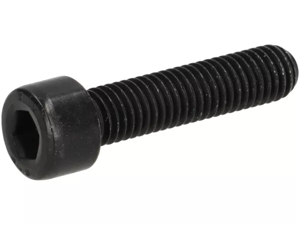 Sexkantsskruv -DIN 912- M8 x 35 (hållfasthet 8,8) Zn-Ni svart - används för fälg BGM PRO Vespa GTS (fram/framaxel)