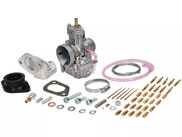 Carburettor kit -BGM PRO 195-225ccm- Lambretta LI, LIS, SX, TV (Serie 2-3), DL, GP Keihin PWK 28