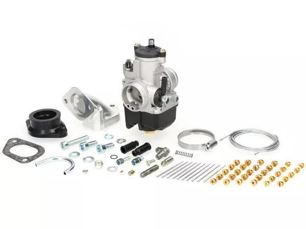 Carburettor kit -BGM PRO 195-225 cc- Lambretta LI, LIS, SX, TV (2nd series, 3rd series), DL, GP - Ø=30 YSN PHBH