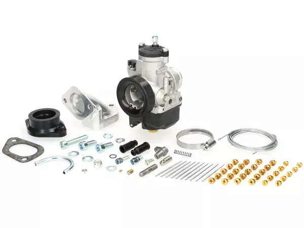 Carburettor kit -BGM PRO 195-225 cc- Lambretta LI, LIS, SX, TV (2nd series, 3rd series), DL, GP - Ø=30 Dellorto PHBH