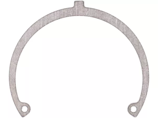 Anillo Seeger con orejeta -BGM ORIGINAL- Ø=62mm - usado para el cojinete del cigüeñal 613912 Lado del embrague - Vespa PX (-1983), Rally, SS180, GS160, GT125, GTR125, TS125, VL150, VD150, VGLA, VGLB