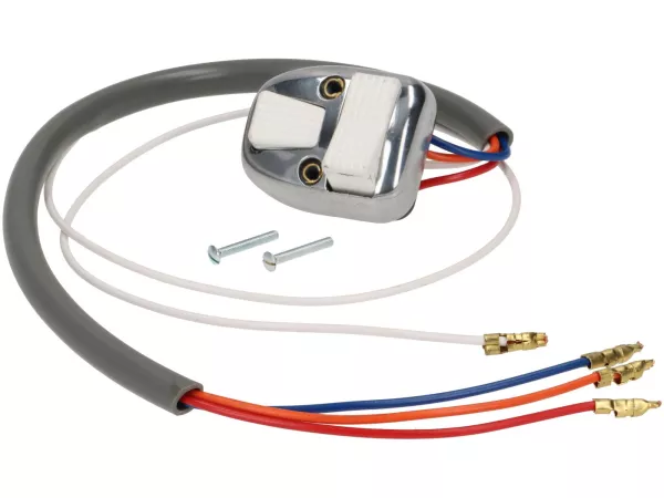 Interruptor de luz -LAMBRETTA- Lambretta TV 175 (Series 1-2), TV 175-200 (Series 3) hasta 1963 - Blanco