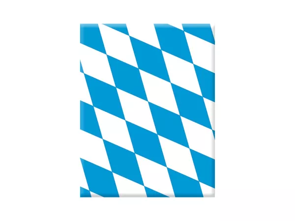 Adesivo - Gel 3D -V-EMBLEM- Bandiera Baviera - blu